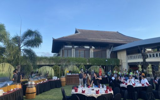 New Kuta Golf Baliで開催されたパーティーに参加🍴